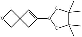 2-Oxaspiro[3.3]hept-5-ene, 6-(4,4,5,5-tetramethyl-1,3,2-dioxaborolan-2-yl)- Structure