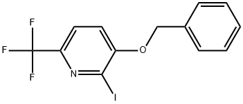 2-碘-3-(苯甲氧基)-6-(三氟甲基)吡啶,2896759-43-4,结构式