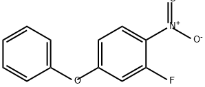 Benzene, 2-fluoro-1-nitro-4-phenoxy- 结构式