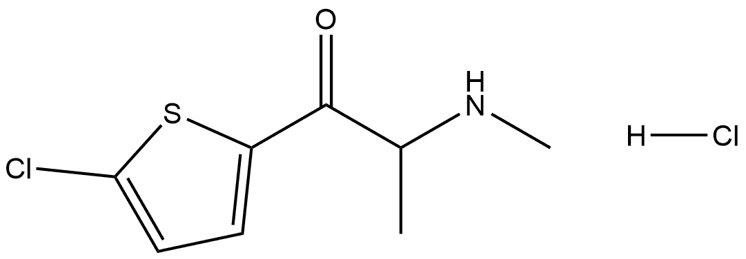 5-chloro-2-Thiothinone (hydrochloride) Structure