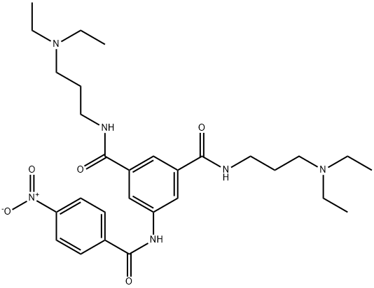 290829-10-6 1,3-Benzenedicarboxamide, N1,N3-bis[3-(diethylamino)propyl]-5-[(4-nitrobenzoyl)amino]-