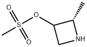 (2S)-2-Ethylazetidin-3-yl methanesulfonate Structure