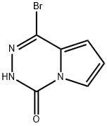 1-Bromopyrrolo[1,2-d][1,2,4]triazin-4(3H)-one Structure