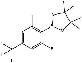 2913572-79-7 1,3,2-二噁硼烷,2-[2-氟-6-甲基-4-(三氟甲基)苯基]-4,4,5,5-四甲基