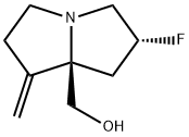 1H-吡咯里嗪-7A(5H)-甲醇,6-氟四氢-1-亚甲基, 2916869-12-8, 结构式