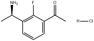 2917507-70-9 1-[3-[(1R)-1-氨乙基]-2-氟苯基]-乙酮盐酸盐(1:1)