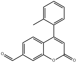 2-Oxo-4-(o-tolyl)-2H-chromene-7-carbaldehyde|2-氧代-4-(邻甲苯基)-2H-色烯-7-甲醛