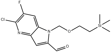2918816-35-8 5-氯-6-氟-1-((2-(三甲硅基)乙氧基)甲基)-1H-吡咯并[3,2-B]吡啶-2-甲醛