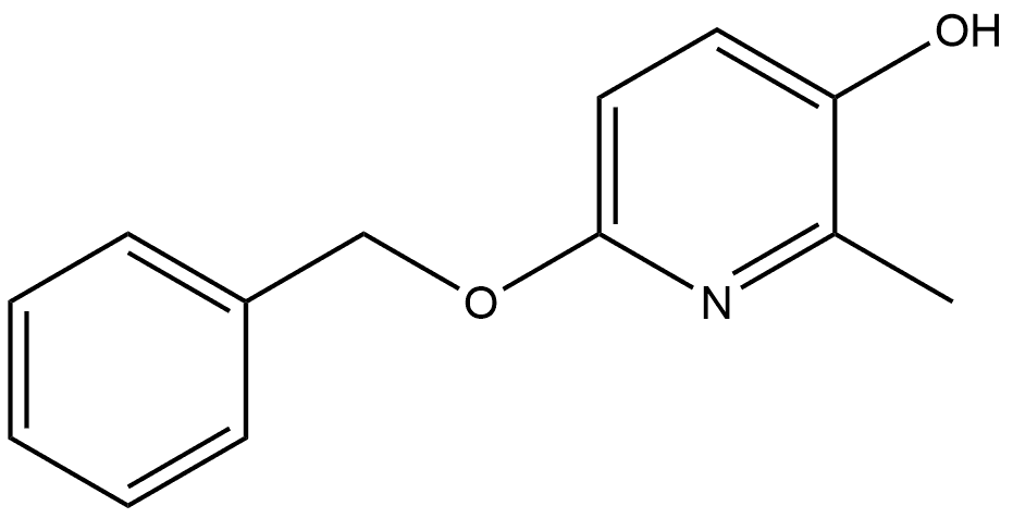 6-(benzyloxy)-2-methylpyridin-3-ol Structure
