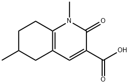 1,6-二甲基-2-氧代-1,2,5,6,7,8-六氢喹啉-3-羧酸, 2919134-20-4, 结构式