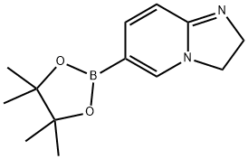6-(4,4,5,5-四甲基-1,3,2-二氧硼杂环戊烷-2-基)-2,3-二氢咪唑并[1,2-A]吡啶,2919362-54-0,结构式