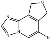 6-溴-7,9-二氢呋喃并[3,4-C][1,2,4]三唑并[1,5-A]吡啶, 2919363-73-6, 结构式