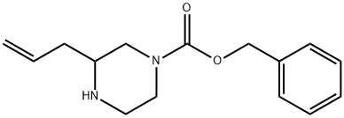 3-烯丙基哌嗪-1-羧酸苄酯,2919973-76-3,结构式