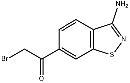 1-(3-氨基苯并[D]异噻唑-6-基)-2-溴乙烷-1-酮,2920209-64-7,结构式