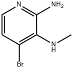 4-Bromo-N3-methylpyridine-2,3-diamine Struktur