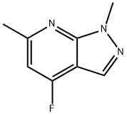 4-Fluoro-1,6-dimethyl-1H-pyrazolo[3,4-b]pyridine|4-氟-1,6-二甲基-1H-吡唑并[3,4-B]吡啶
