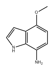 1H-Indol-7-amine, 4-methoxy- Struktur