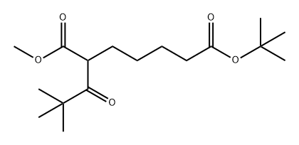Heptanedioic acid, 2-(2,2-dimethyl-1-oxopropyl)-, 7-(1,1-dimethylethyl) 1-methyl ester