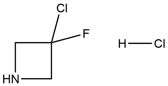 3-chloro-3-fluoro-azetidine hydrochloride Structure