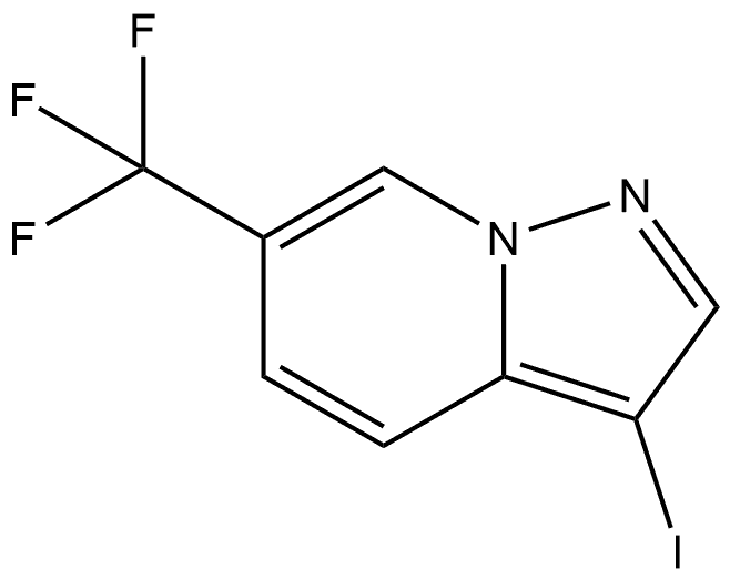 3-碘-6-(三氟甲基)吡唑并[1,5-A]吡啶, 2941123-63-1, 结构式