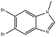 1H-Benzimidazole, 5,6-dibromo-1-methyl- Structure