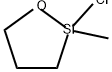 2-氯-2-甲基-1,2-氧硅杂环戊烷, 2942-72-5, 结构式