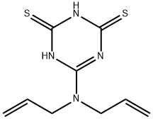 1,3,5-Triazine-2,4(1H,3H)-dithione, 6-(di-2-propen-1-ylamino)-,29530-01-6,结构式