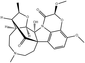 11-Methoxydichotine (neutral) Struktur