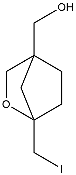 1-(iodomethyl)-2-oxabicyclo[2.2.1]heptan-4-yl]methanol,2955551-68-3,结构式