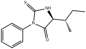 PHENYLTHIOHYDANTOIN ISOLEUCINE) 化学構造式