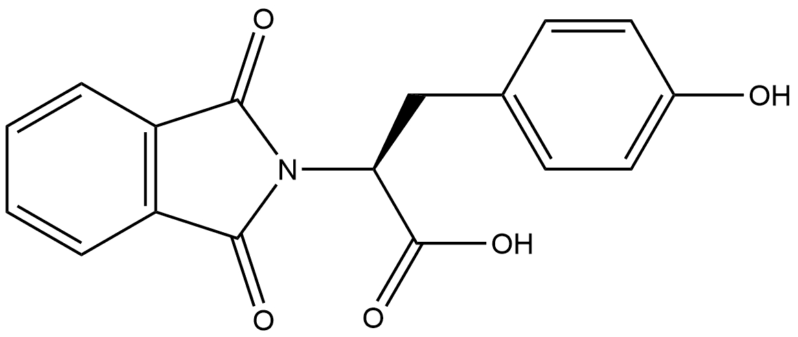 2H-Isoindole-2-acetic acid, 1,3-dihydro-α-[(4-hydroxyphenyl)methyl]-1,3-dioxo-, (αS)-