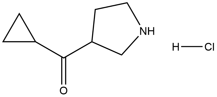 Cyclopropyl(pyrrolidin-3-yl)methanone (hydrochloride)|环丙基(吡咯烷-3-基)甲酮盐酸盐