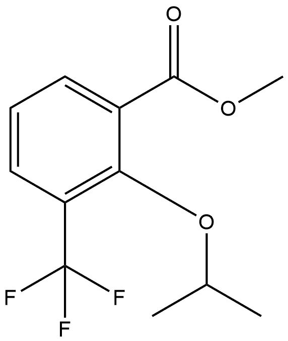 Methyl 2-isopropoxy-3-(trifluoromethyl)benzoate,2969358-30-1,结构式