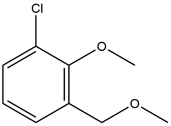1-Chloro-2-methoxy-3-(methoxymethyl)benzene,2969403-13-0,结构式