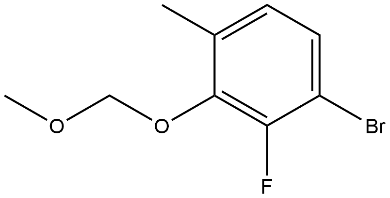 2969467-32-9 1-bromo-2-fluoro-3-(methoxymethoxy)-4-methylbenzene