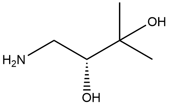 (R)-1-Amino-3-methylbutane-2,3-diol Structure