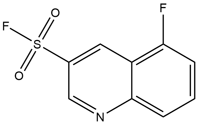 5-Fluoroquinoline-3-sulfonyl fluoride Structure