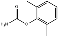 Phenol, 2,6-dimethyl-, 1-carbamate 化学構造式