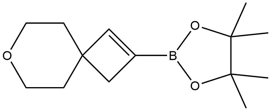 7-Oxaspiro[3.5]non-1-ene, 2-(4,4,5,5-tetramethyl-1,3,2-dioxaborolan-2-yl)- Structure