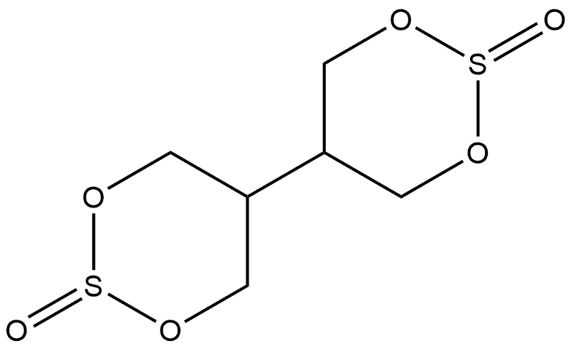 5,5′-Bi-1,3,2-dioxathiane, 2,2′-dioxide Structure