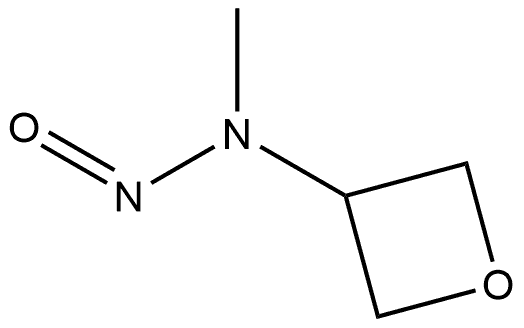 甲基(氧杂环丁烷-3-基)亚硝胺, 2989346-72-5, 结构式