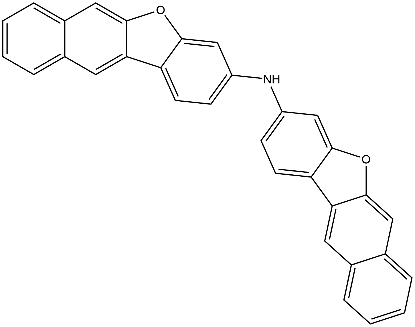 Benzo[b]naphtho[2,3-d]furan-3-amine, N-benzo[b]naphtho[2,3-d]furan-3-yl- Structure