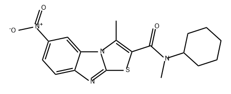 299900-46-2 Thiazolo[3,2-a]benzimidazole-2-carboxamide, N-cyclohexyl-N,3-dimethyl-6-nitro-