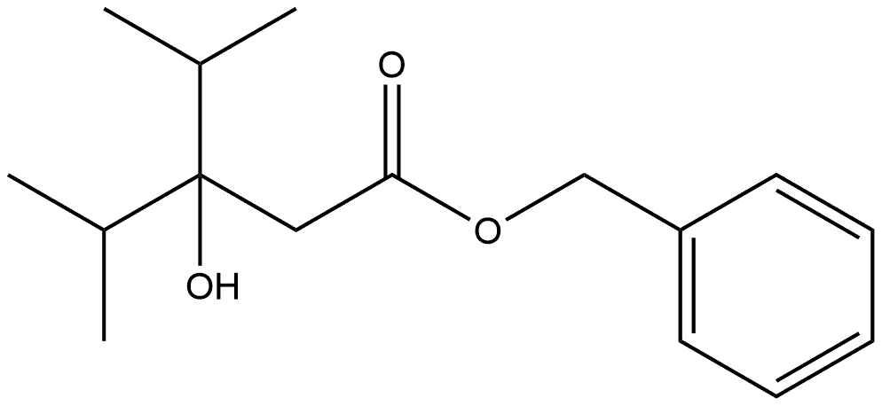 benzyl 3-hydroxy-3-isopropyl-4-methylpentanoate|