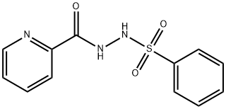 2-Pyridinecarboxylic acid, 2-(phenylsulfonyl)hydrazide