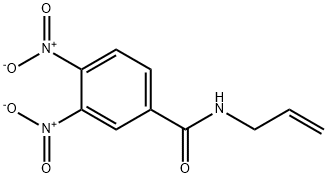 3,4-Dinitro-N-(prop-2-en-1-yl)benzamide Struktur