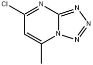 Tetrazolo[1,5-a]pyrimidine, 5-chloro-7-methyl- Structure