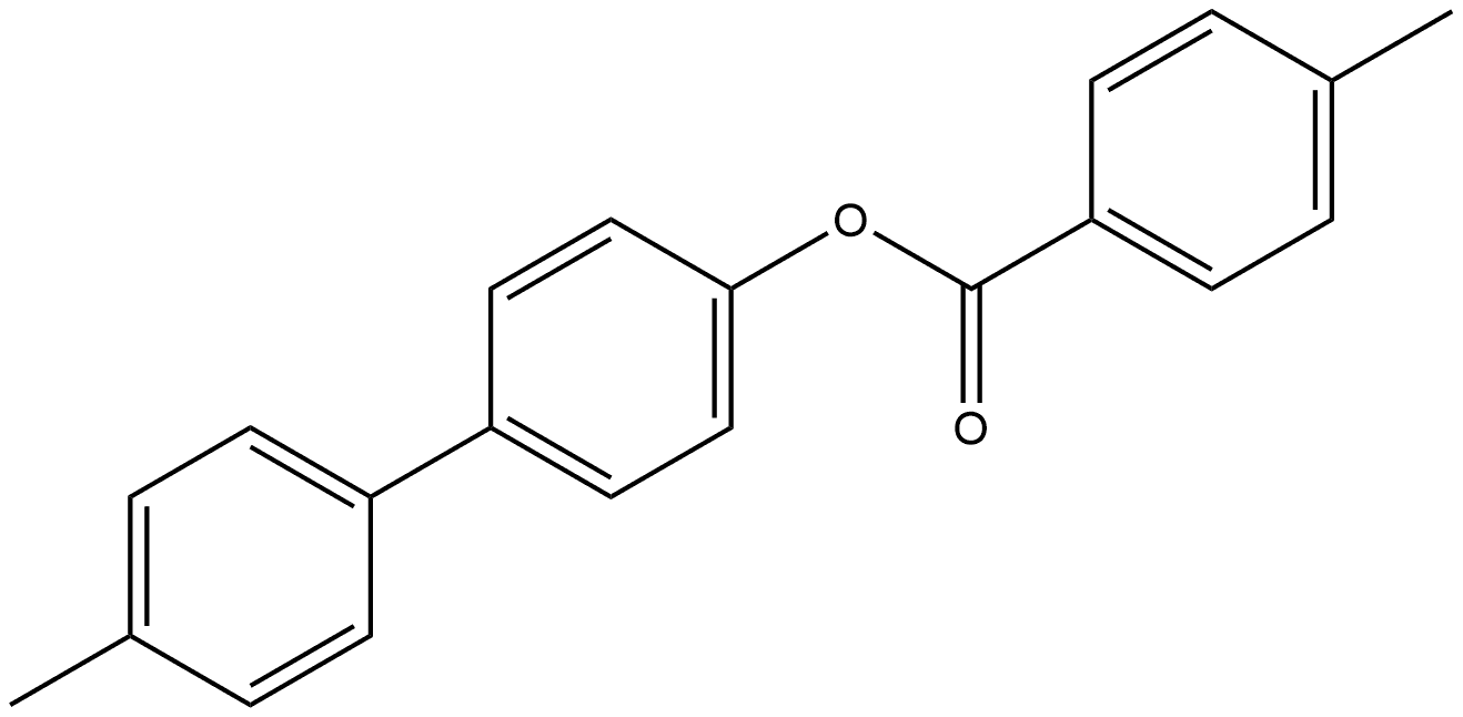4'-Methyl[1,1'-biphenyl]-4-yl 4-methylbenzoate,301657-26-1,结构式