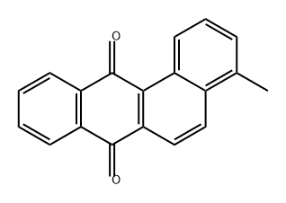 Benz[a]anthracene-7,12-dione, 4-methyl-,30190-82-0,结构式