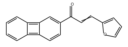 2-Propen-1-one, 1-(2-biphenylenyl)-3-(2-furanyl)- Structure